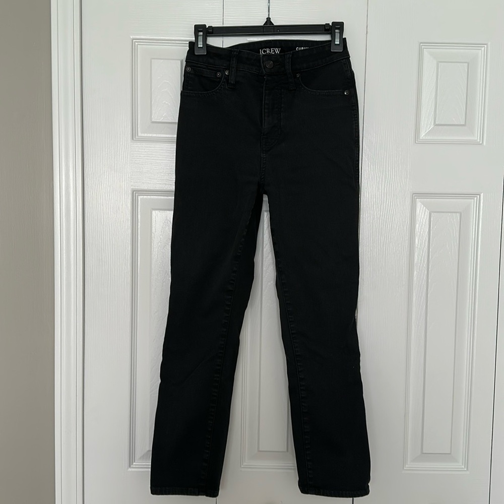 J. Crew Curvy Vintage Slim Straight Jeans